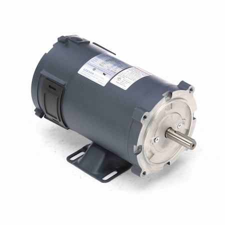 Leeson 0.75 Hp Scr Motor, 1750 Rpm, 90 V, 56C Frame, Tefc, 098032.00 098032.00